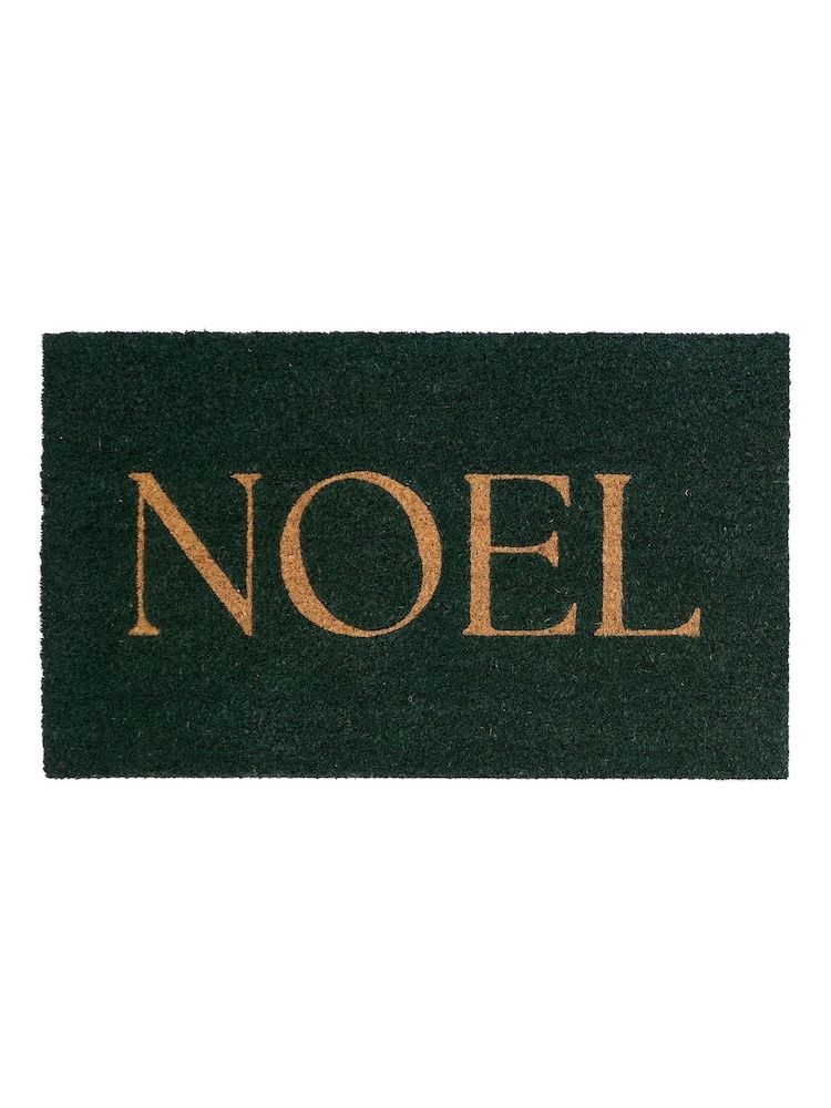 My Mat Green Christmas Noel Coir Doormat - Image 2 of 3