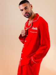 Lulabay Personalised Jersey Long Pyjamas - Image 2 of 2