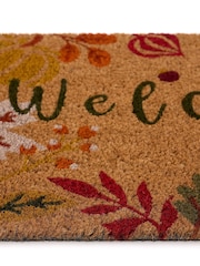 My Mat Natural Autumnal Welcome Coir Doormat - Image 3 of 3