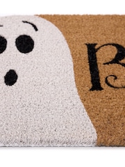 My Mat White Halloween Boo Coir Doormat - Image 3 of 3