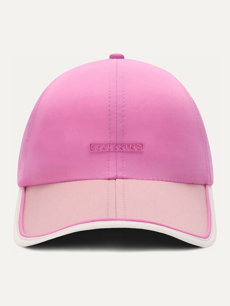 Sealskinz Pink Oulton Kid's Solarsealz Quick Dry Foldable Cap - Image 2 of 3