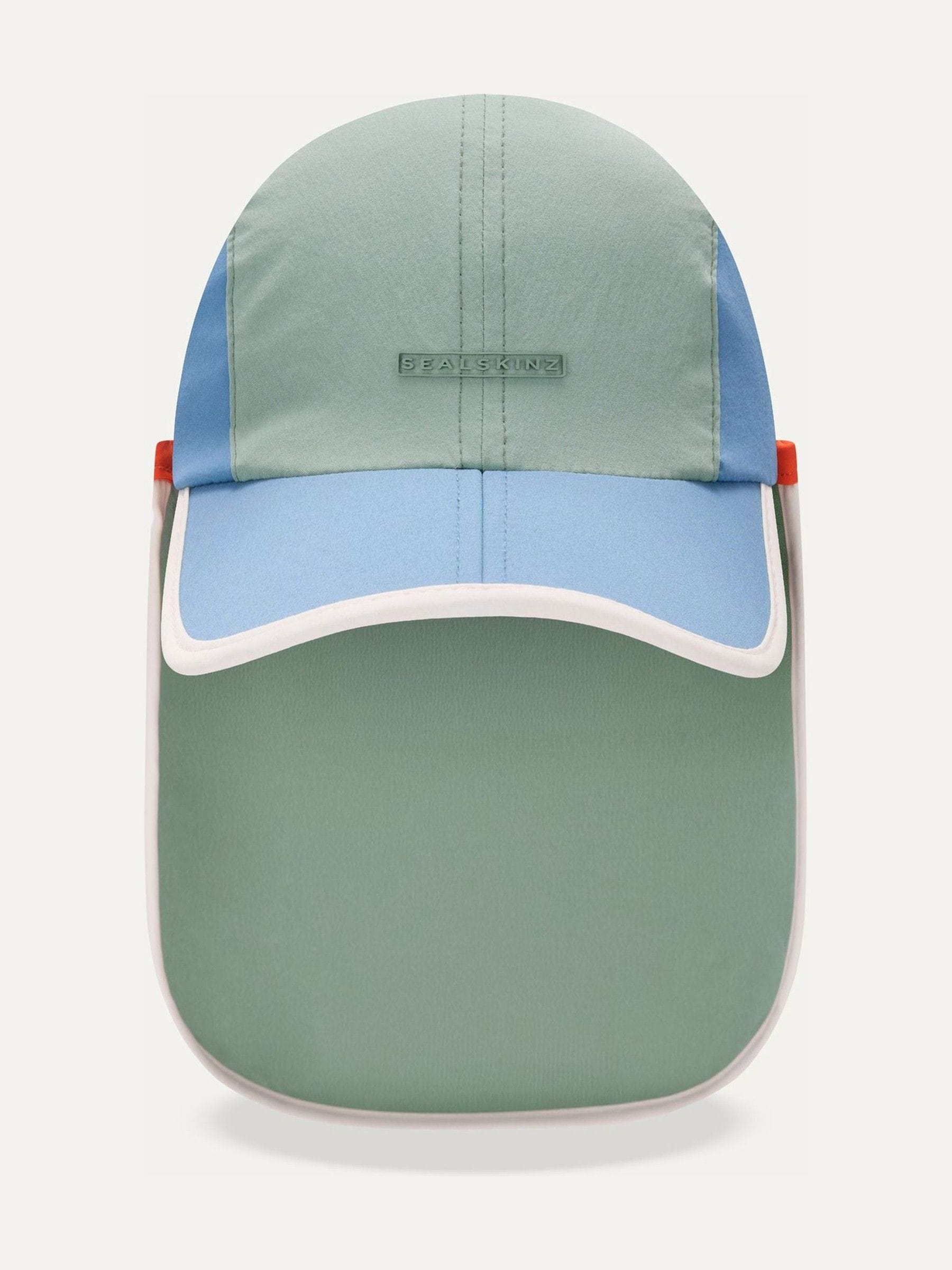 Buy Sealskinz Green Broomhill Kid's Foldable Cap with Neck