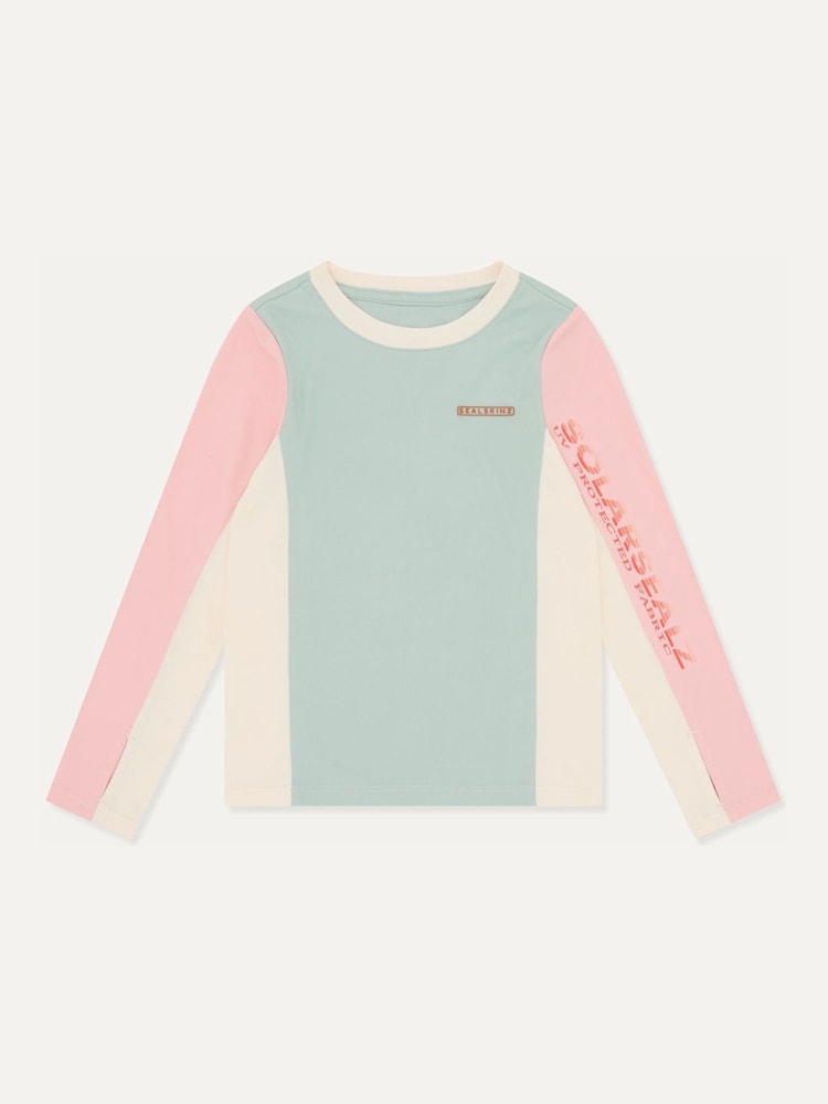 Sealskinz Green Barford Kid's Rash Vest - Image 1 of 2