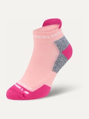 Rosa claro - SEALSKINZ Pedham Calcetines tobilleros antiampollas para correr - Imagen 1 de 2