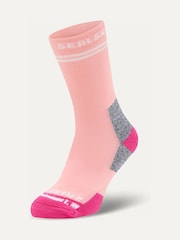 Sealskinz Light Pink Mid Length Blofield Anti Blister Running Socks - Image 1 of 2