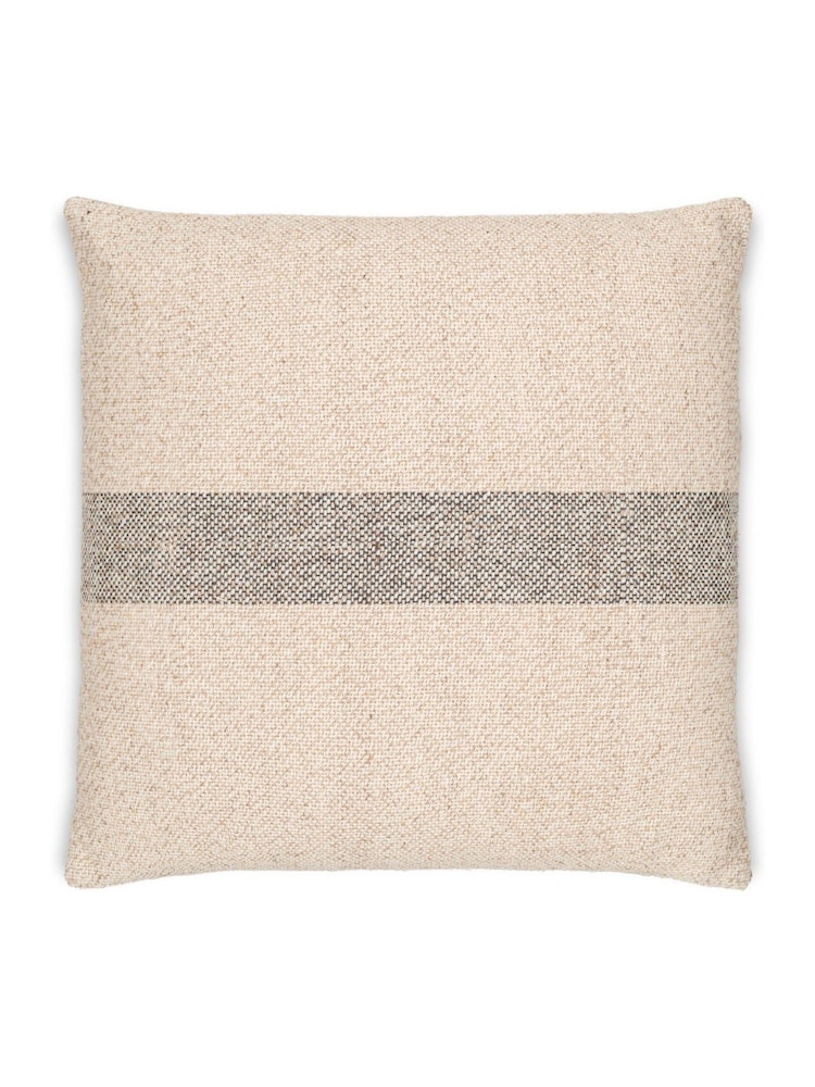 Nkuku Natural Kallu Wool & Cotton Cushion Cover - Image 3 of 3 Nkuku Natural Kallu Wool & Cotton Cushion Cover - Image 3 of 3