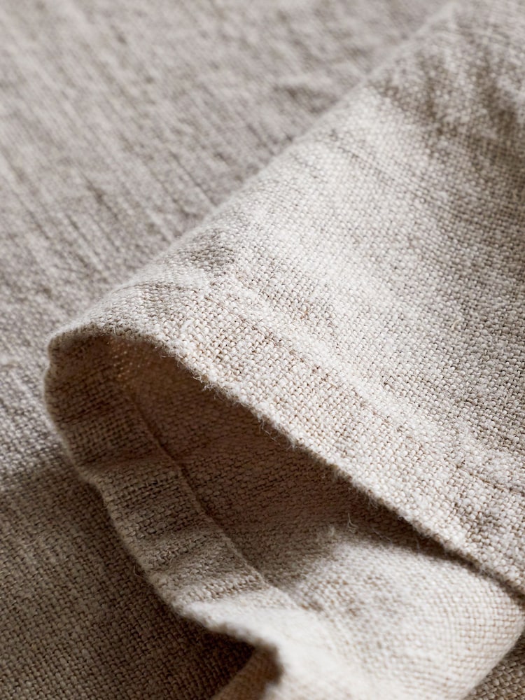 Nkuku Natural Junto Linen Tablecloth - Image 2 of 3 Nkuku Natural Junto Linen Tablecloth - Image 2 of 3