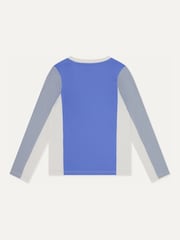 Sealskinz Blue Barford Kid's Rash Vest - Image 2 of 2