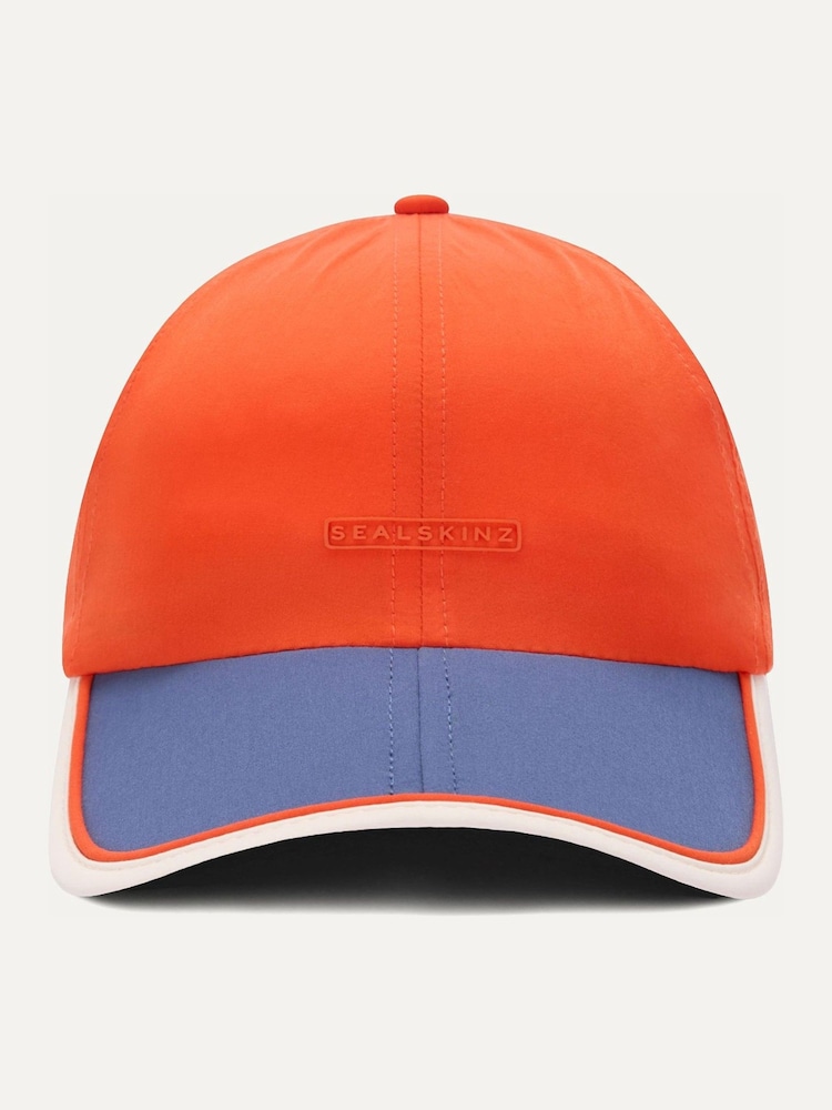 Sealskinz Orange Oulton Kid's Solarsealz Quick Dry Foldable Cap - Image 2 of 5