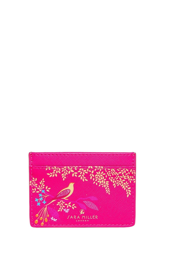 Sara Miller Pink Chelsea Credit Card Holder - Image 1 of 4