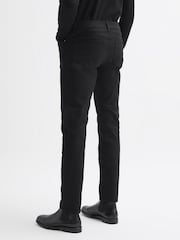 Reiss Black Jet Slim Fit Jeans - Image 4 of 4