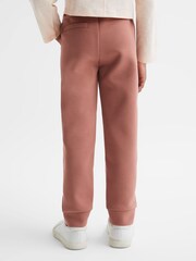 Reiss Mink Seren 13-14 yrs High Rise Elasticated Jersey Trousers - Image 5 of 6