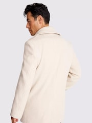 MOSS Natural Peacoat Coat Jacket - Image 4 of 4