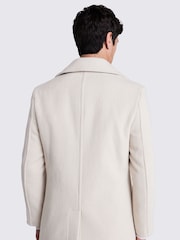 MOSS Natural Peacoat Coat Jacket - Image 8 of 8