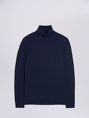 Azul - MOSS Merino Blend Jumperalta - Imagem 4 de 4