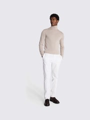 MOSS Natural Merino Blend Roll Neck Jumper - Image 2 of 5