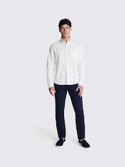 MOSS Natural Washed Oxford 100% Cotton Shirt - Image 3 of 6