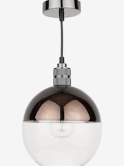 Dar Lighting Bronze Rue Easy Fit Pendant Ceiling Light - Image 1 of 4
