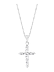 Simply Silver Silver Tone Cross Pendant - Image 1 of 2