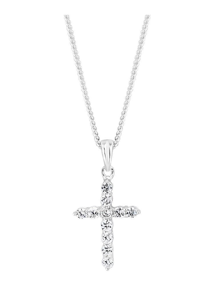 Simply Silver Silver Tone Cross Pendant - Image 1 of 2