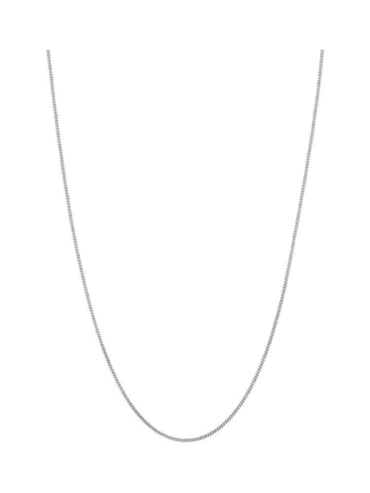 Simply Silver Silver Chrome GC Necklace - Image 1 of 1