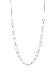 Simply Silver Silver Tone Diamond Cut Chain Necklace - Image 1 of 2