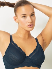 ETAM Blue Idole Underwired Minimiser Bra - Image 5 of 5