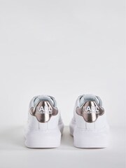 Karl Lagerfeld Kapri Metal Maison Lace Up Trainers - Image 3 of 5