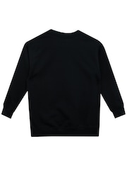 Character Black Gabbys Dollhouse Halloween Pumpkin Sweatshirt - Image 2 of 4