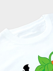 Character White Paw Patrol Happy Halloween Pumpkin T-Shirt - Image 4 of 4