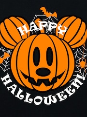 Character Black Disney Happy Halloween Pumpkin T-Shirt - Image 4 of 4