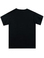 Character Black Disney T-Shirt Happy Halloween Mini Me T-Shirt - Image 4 of 5