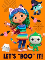 Character Orange Gabbys Dollhouse Happy Halloween Pumpkin T-Shirt - Image 5 of 5