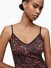 AllSaints Black Rosalie Anita 100% Cotton Top - Image 6 of 7