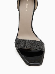 AllSaints Natural Betty Sparkle Sandals - Image 4 of 5