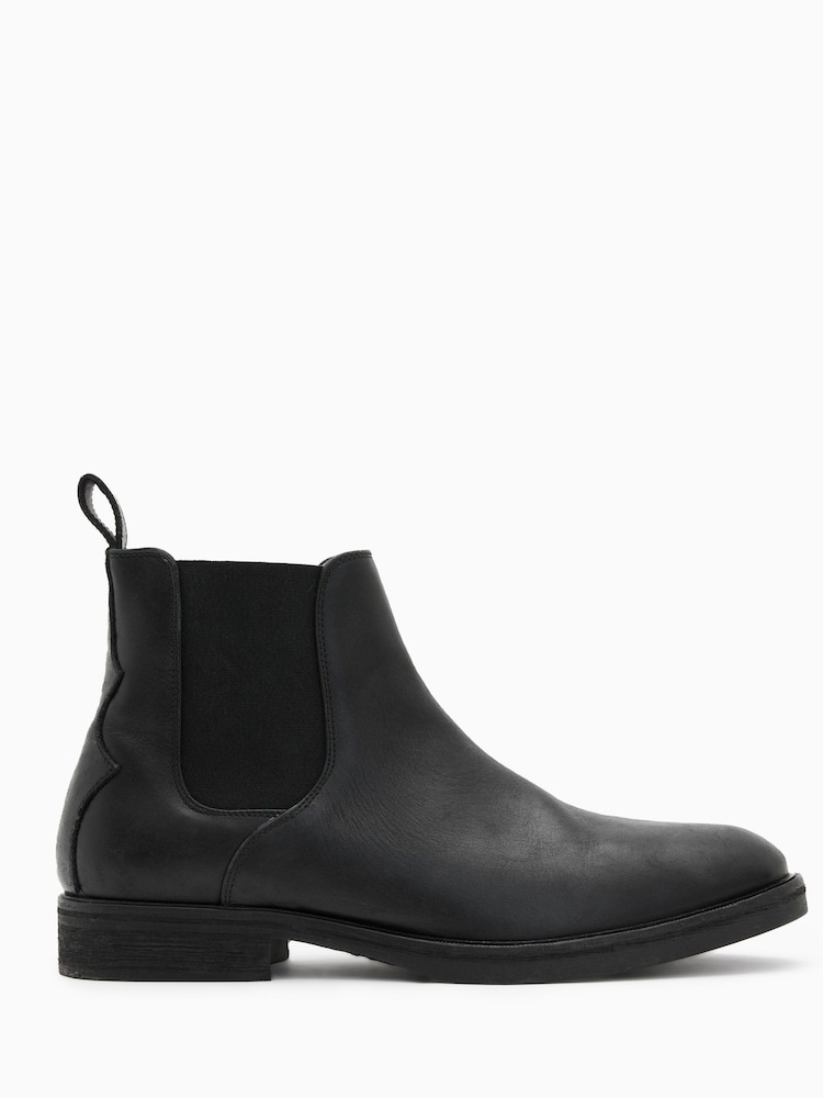 AllSaints Black Creed Boots - Image 1 of 7