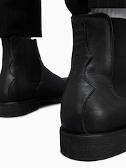 AllSaints Black Creed Boots - Image 7 of 7