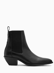 AllSaints Black Fox Boots - Image 1 of 5