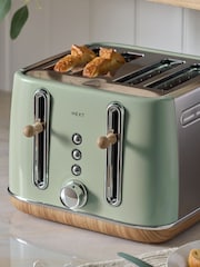Sage Green 4 Slice Malvern Toaster - Image 5 of 6