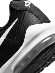 Nike Black/White Air Max Invigor Youth Trainers - Image 7 of 8