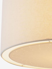 Dar Lighting Cream Edward Easy Fit Pendant Ceiling Light with Shade - Image 2 of 4