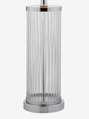 Dar Lighting Polished Chrome Olalla Table Lamp with Shade - Image 2 of 4
