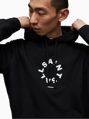 AllSaints Black Tierra Overhead Hoodie - Image 5 of 7