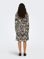 Sort hvid - JDY Tiered Skjorter Smock Kjole - Image 3 of 5