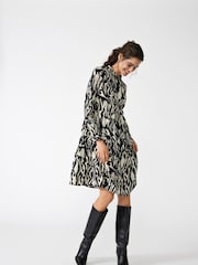 Sort hvid - JDY Tiered Skjorter Smock Kjole - Image 4 of 5