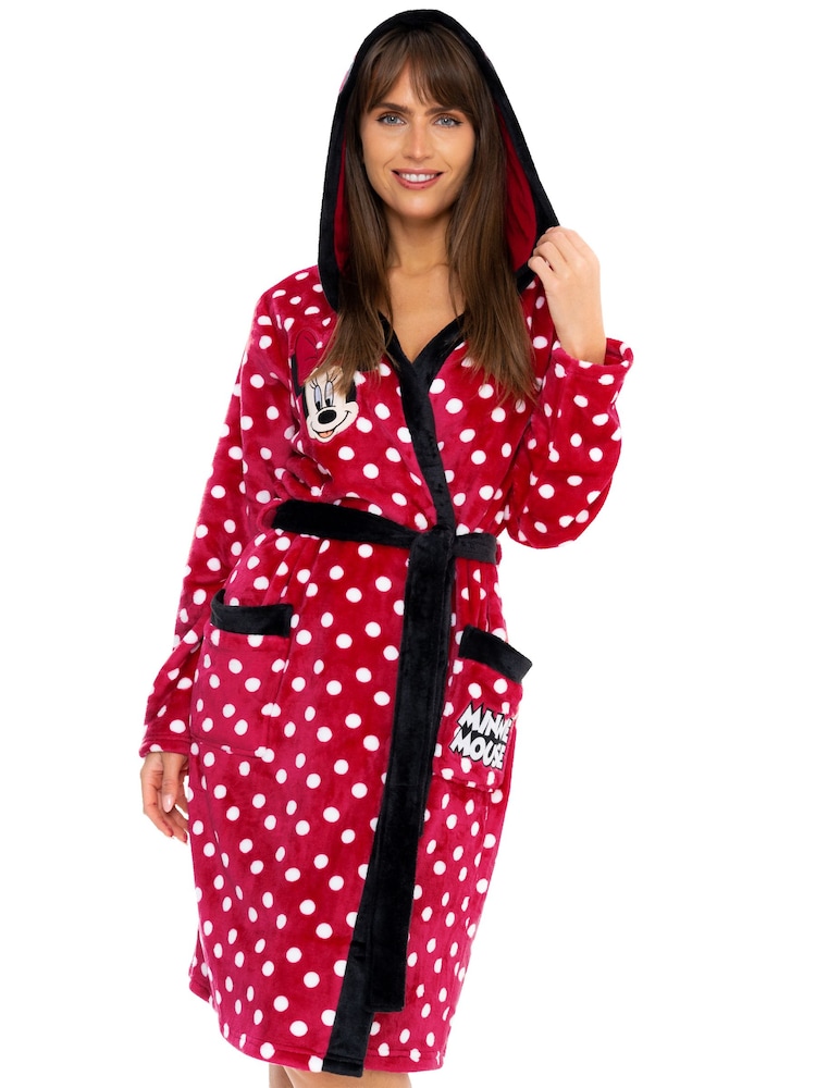 Albornoz con diseño de Minnie Mouse de Character - Imagen 2 de 4