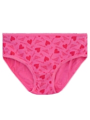Character Pink Disney Princess 100% Cotton Briefs 5 Pack - Image 5 of 5