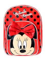 Character Red Minnie Mouse 3D Bow Backpack - Image 1 of 3
