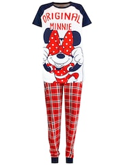 Character Red Ladies Mickey Mouse Pyjamas - Image 3 of 5