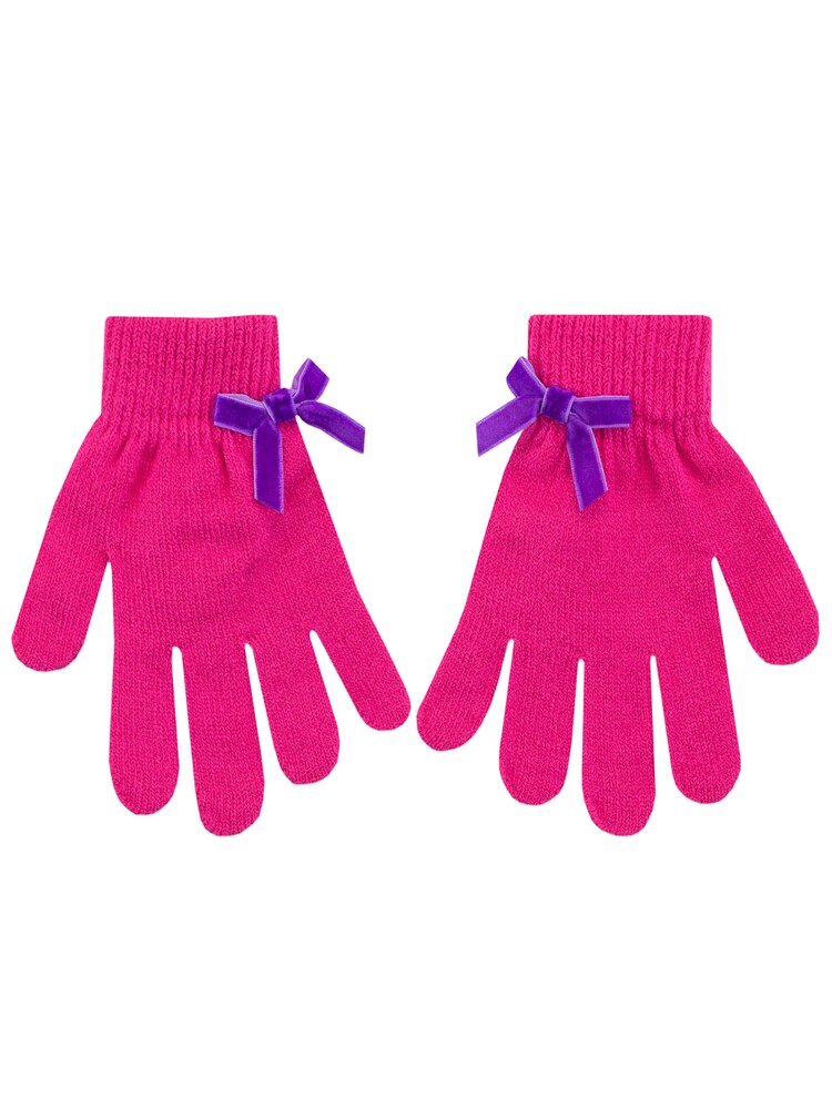 Character Pink Rapunzel Winter Hat and Gloves Set - Image 3 of 3